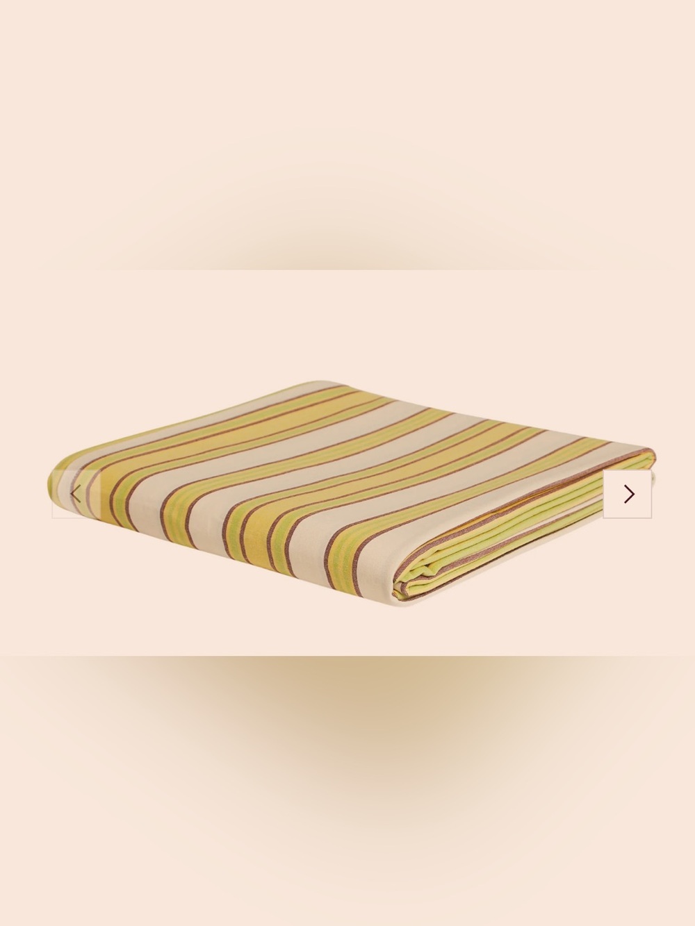 Sage & Clare Selene Organic Cotton Fitted Sheet - Dune Colorway - Queen